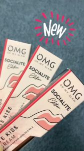 SOCIALITE OMG OH MY GLAM MATTE KISS LIP CREAM SOCIALITE EDITION LIPMATTE WATERPROOF
