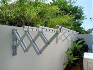 (Nhôm 2m dày cao câp)Giá phơi quần áo thông minh gắn tường giàn phơi thông minh hòa phát gấp gọn Bảo hành 5 năm