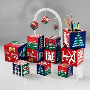 Zcube | Creative Christmas Decor Stress Relief Toy Cube