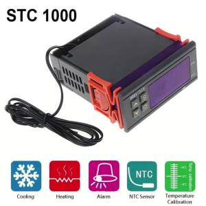 Kebidumei | Smart STC-1000 Temperature Controller LED Digital Thermostat Thermoregulator Incubator Relay Heating and Cooling 12 V 220V