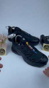 Sepatu Sneakers Outdoor Hiking Pria -Salo-mon- XT6 XT-6 Series Trail Triple Black Full Hitam Size 40 - 44 BNIB Free Kaos KAki