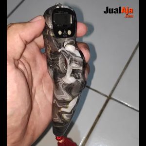 Tasbih Digital Alarm Bunyi Beep 100 Motif Marmer & Kayu + Lampu LED Unik Alat Zikir Murah COD