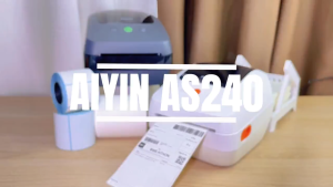 Gprinter เครื่องพิมพ์ฉลากความร้อน AS240 เครื่องพิมพ์ใบปะหน้า บาร์โค้ด ปริ้นเตอร์ Thermal Printer