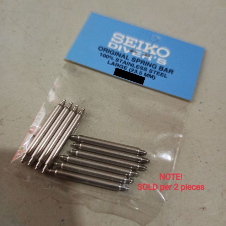 Seiko Divers Original Fat Spring Bars Large 22mm 100 Stainless