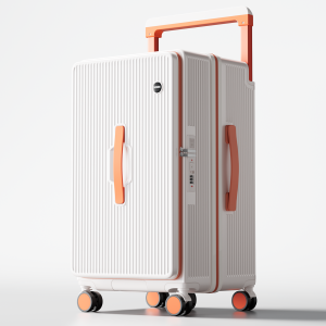 MINGJUEGONGZI | Spacious Side-Opening Durable 30 Combination Lock Travel Luggage 28 Inches