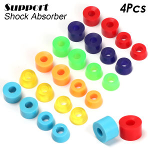 LIAOYING 4pcs 11 Colors PU Cushion Shockproof Scooter Parts Bushing Truck Wheels Axle Bushings Longboard Skateboard Accessories