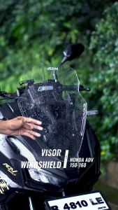 ARM VISOR WINDSHIELD HONDA YAMAHA