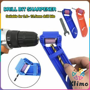 KLIMO Portable Drill Bit Sharpener Corundum Grinding Wheel Tool Corundum Resisting Drill Polishing Grinder Wheel Tools