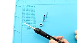 READY Solder Listrik 80 Watt Cepat Panas Digital LCD Screen 180 - 500 °C Pemanas Timah suhu tinggi