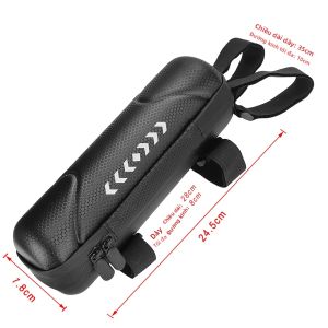 Túi Đựng Đồ Cứng Cáp Gắn Tay Lái Xe Điện Chống Nước Dành Cho Xiaomi M365 PRO 2 Kugoo M4 - 1-3L Chất Liệu EVA