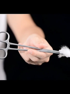 12.5cm Emas Needle Holder / Klem Jahit /Dental Needle Holder Plier