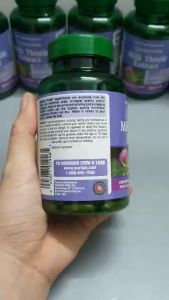 Viên uống giải độc gan Milk Thistle 1000mg của Puritan’s Pride Mỹ lẻ 90 viên và hộp 180 viên