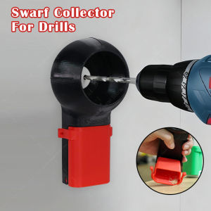 3D Printed Electric Drill Dust Cover Box Ash Bowl Impact Hammer Dust Collector Power Tool Accessories Drilling Dustproof Device