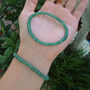 Q1653 Vòng đồng điếu TA Dâu Xanh hạt nhỏ nhỏ yêu lắm cho mệnh Mộc và Hoả - Phong Thuỷ TUDO