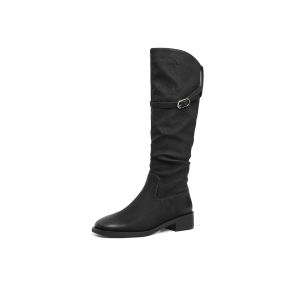 Reddragonfly | Women Autumn Winter Skirt Matching Slimming Tall Boots