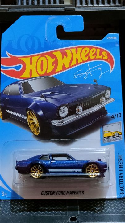 Hot Wheels Custom Ford Maverick (Factory Fresh) 1:64 scale model