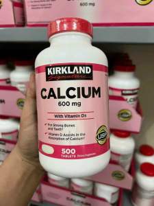 Viên Uống Bổ Sung Canxi Kirkland Calcium 600mg + D3 500 Viên Của Mỹ- Date 2025