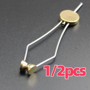 Fly Tying Fishing Tools Disc Bobbin Holder Stainless Steel Fly Tying Bobbin Holder for Professional Use Fish Hook Binding Tool