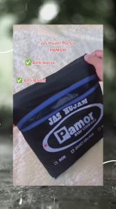 Jas Hujan Ponco/Kelelawar Bahan Karet Anti Rembes Raincoat Motor Original Pamor Atasan Saja