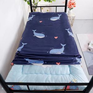 Mattress Cover Cover of Bed Pad Student Dormitory Mat Protective Cover Removable and Washable All Inclusive Zipper Dust Cover Fixed Non-Slip Cover