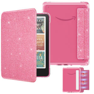 เคสแม่เหล็กแบบถอดได้สำหรับ Kindle Paperwhite รุ่นที่ 12 ปี 2024 ขนาด 7 นิ้ว ฝาหลังใสพิเศษ ป้องกันรอยขีดข่วน น้ำหนักเบา
