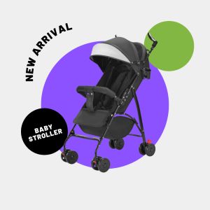 BIBELOT รถเข็นเด็ก รถเข็นเด็กพกพาง่าย พับได้ แขงแรงทนทาน baby stroller สินค้าพร้อมส่งจากไทย sale ลดล้างสตอก