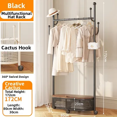 Full Length Mirror and Coat Rack Combo