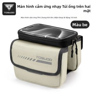 TOSUOD | Túi Yên Xe Đạp Cảm Ứng TOSUOD Chống Nước Hai Mặt Gắn Trên Khung Xe Phụ Kiện Đạp Xe Tiện Lợi