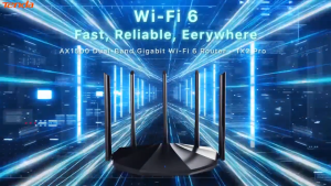 Tenda RX2 Pro AX1500 WiFi 6 Router Dual Band Gigabit Quad-core Wireless Router Support Ap Mode