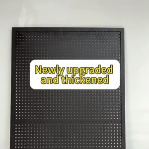 Durable Steel Pegboard Wall Organizer - Versatile Storage Shelf for Tools & Hardware 100x40cm