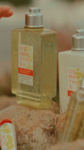 LOccitane Osmanthus Abricot Perfumed Shower Gel 250ml - Sabun Mandi Cair Fruity Woody