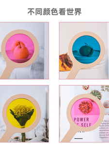 Colorful Handheld Transparent Filter Plate Childrens Toy Scientific Experiment Color Recognition Primary School Education