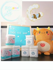 [COMBO 3]Hộp tăm bông trẻ em cao cấp VCOOL tăm bông kháng khuẩn