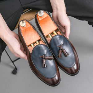 NUDANLAI | Loafer Slip On Shoes Formal Business Trendy