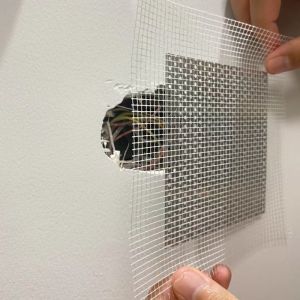 Metal Self Adhesive Wall Patch Ceiling Drywall Crack Filler Hole Covering Sticker Home Decor Kitchen Splash Proof Head