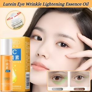 Lutein VC Eye Essence Oil Remove Under-Eye Bags Dark Massage Eye Cream Lifting Firming Roller Ball Brightening Eye Serum