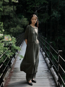 ICICLE | Sanded Textured Silk Dress