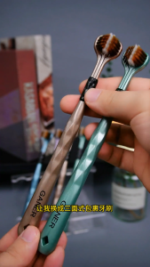 2pcs - 3D Manual Toothbrush Three sided U-shaped Soft Toothbrush for Comprehensive Oral Cleaning for Adults soft bristled