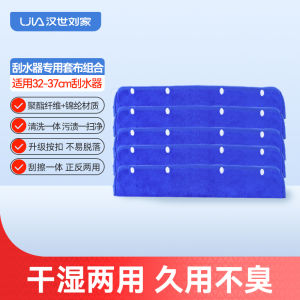 Hanshiliu Family Magic Ground Water Scraper Cloth Home Cleaning Tool Professional Replacement Mop Head Broom And Dustpan