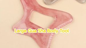Resin Gua Sha Massage Tool Handheld Body Scraping Board Serrated Edge Massager Back Neck Shoulder Muscle Skin Spa Beauty Tool