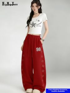 Hip Hop Jazz | Hip Hop Jazz Dance Costume Sweet and Cool Style T-Shirt Wide Leg Pants
