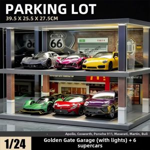 Model Car Storage Garage Playset