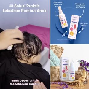 Gently Baby Hair Serum - Serum Penumbuh & Penyubur Rambut Bayi Dan Anak | Dengan Minyak Kemiri BPOM