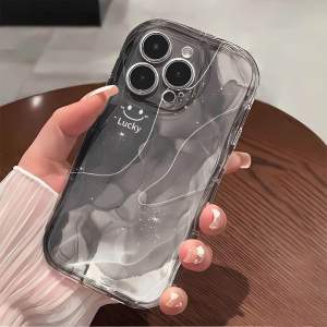 CASING CURLY MARBLE BLACK & BLUE FOR VIVO Y18 Y28 Y03 Y100 Y17S Y27S Y27 Y36 4G 5G Y35 Y22 Y16 Y02 Y02T Y01 Y15S Y33S Y33T Y21T Y21A Y21S Y21 Y12S Y20i Y20S Y20 Y12 Y15 Y17 Y30 Y50 Y1S Y91C Y91 Y93 Y95 / SOFTCASE WAVE GELOMBANG MARMER HITAM DAN BIRU