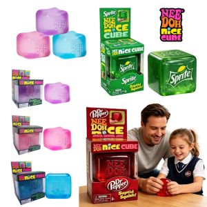 Schylling Nice Cube Soft Squishy Fidget Toy Sensory Stress Reliever Nee DOH Anti Anxiety Premium Toy for Adults Kids In Stock