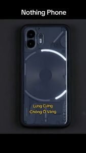 Ốp Lưng CỨNG Nothing Phone 3a Nothing CMF Phone 1 Nothing Phone 3a Pro Nothing Phone 3 Trong Suốt Lưng Cứng PC Chống Sốc Âm Ôm Khít Máy Có Gờ Bảo Vệ Camera.