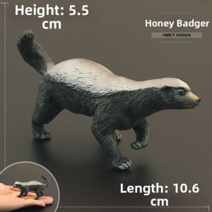 MENGSILE | Cognitive Educational Toy Animal Model Solid Large Honey Badger