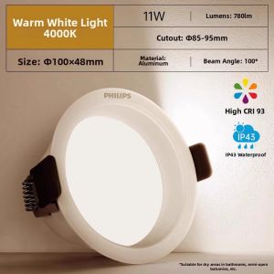 Philips | Anti-glare Recessed Downlight Eyecare Home Living Room Lighting