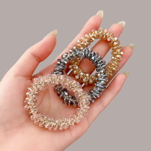 Crystal Two-Purpose Hairband and Bracelet