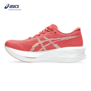 ASICS Women SONICBLAST Running Shoes in Dark Pink Clay/White